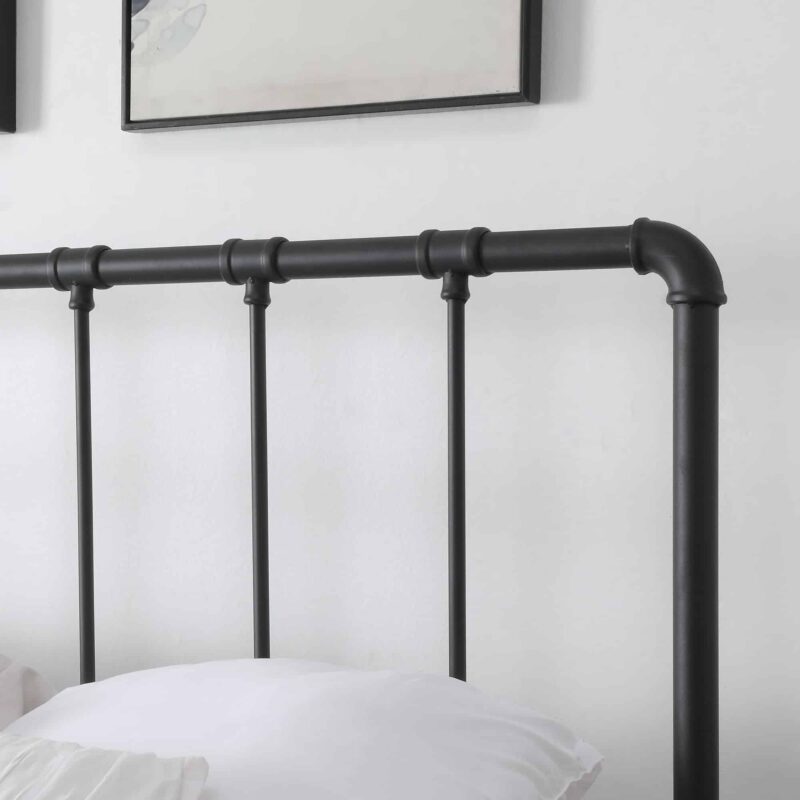Flintshire Furniture Kinnerton Black Metal Bed The Home and Office Stores