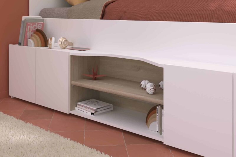 Parisot Cleo Cabin Bed with Desk The Home and Office Stores