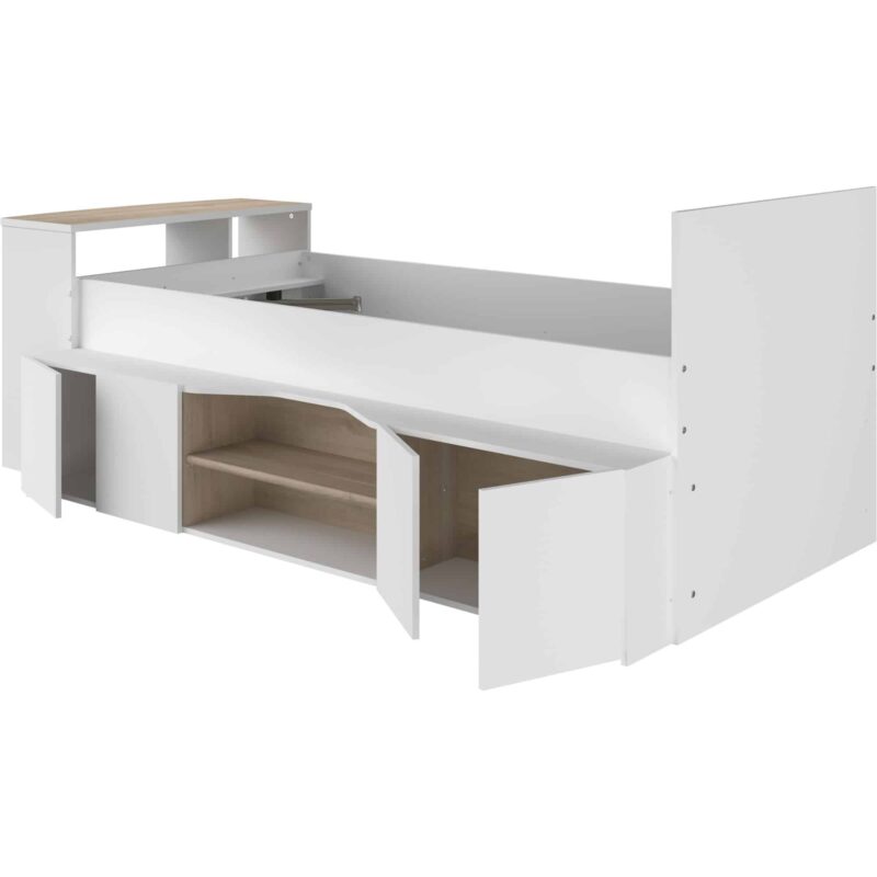 Parisot Cleo Cabin Bed with Desk The Home and Office Stores
