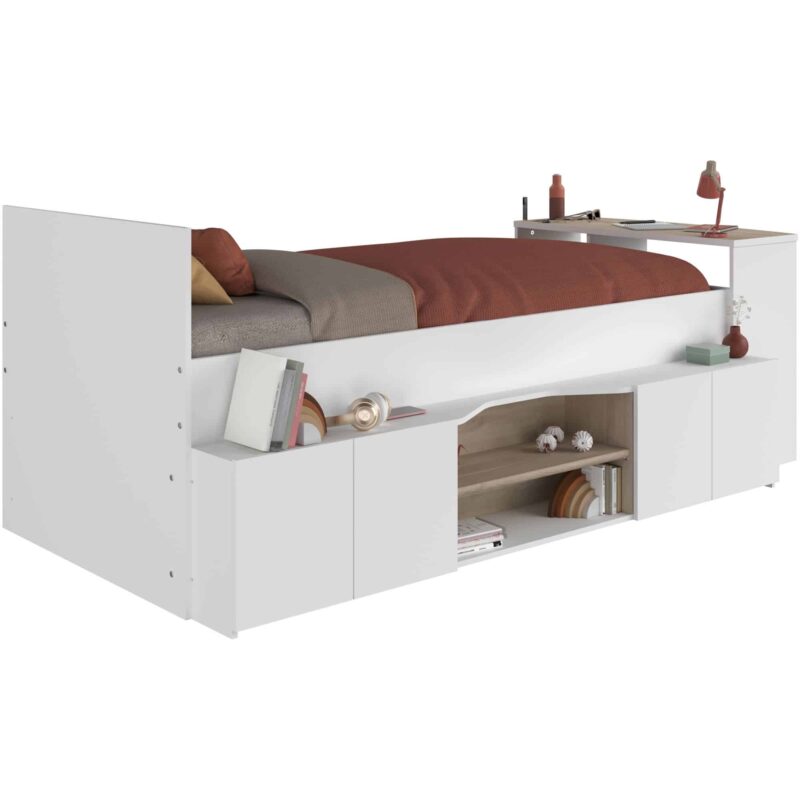 Parisot Cleo Cabin Bed with Desk The Home and Office Stores