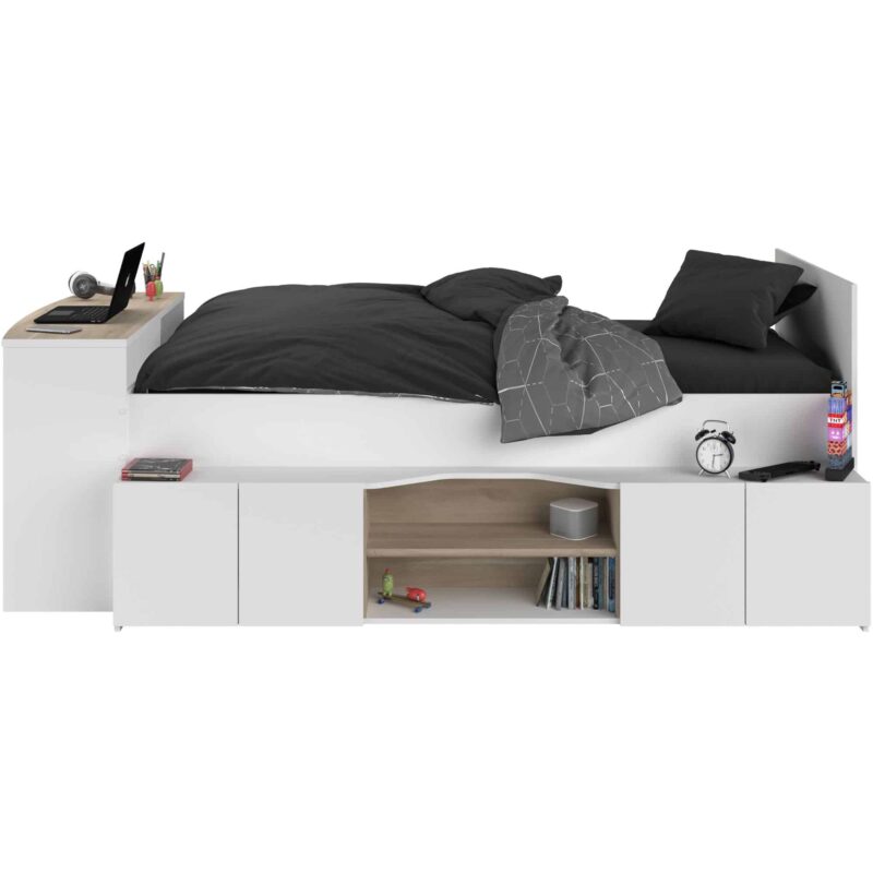Parisot Cleo Cabin Bed with Desk The Home and Office Stores
