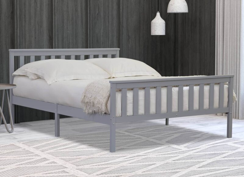Flintshire Furniture Marnel Grey Wooden Bed The Home and Office Stores