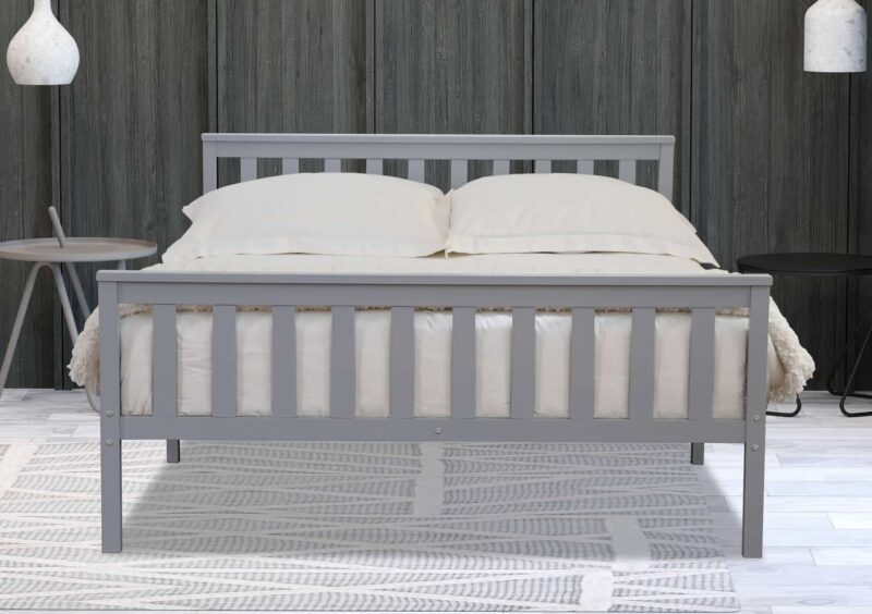 Flintshire Furniture Marnel Grey Wooden Bed The Home and Office Stores