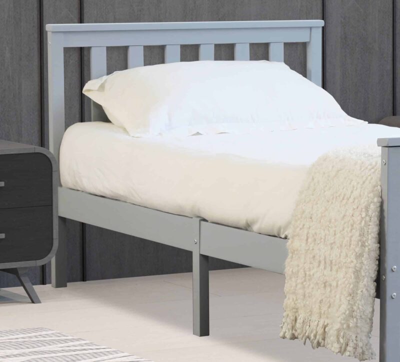 Flintshire Furniture Marnel Grey Wooden Bed The Home and Office Stores