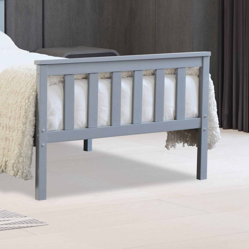 Flintshire Furniture Marnel Grey Wooden Bed The Home and Office Stores