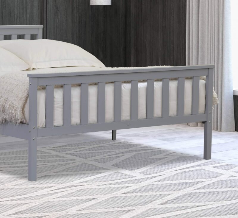 Flintshire Furniture Marnel Grey Wooden Bed The Home and Office Stores