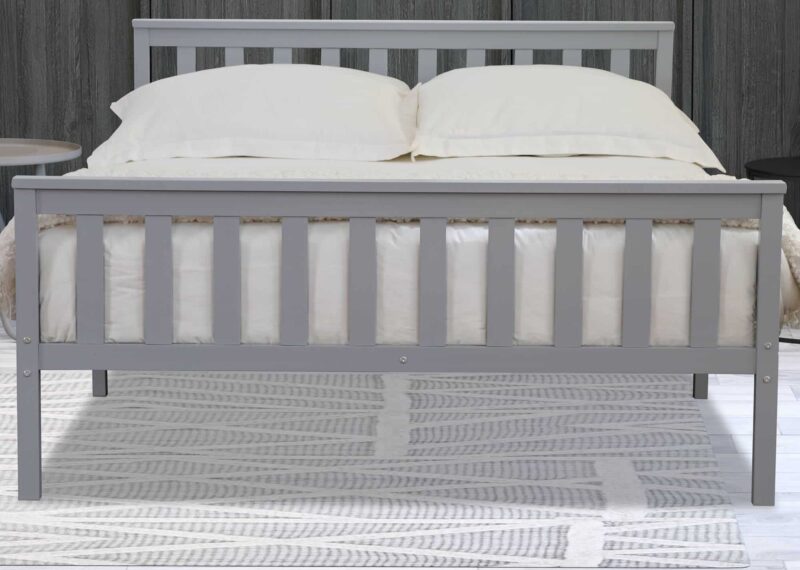 Flintshire Furniture Marnel Grey Wooden Bed The Home and Office Stores