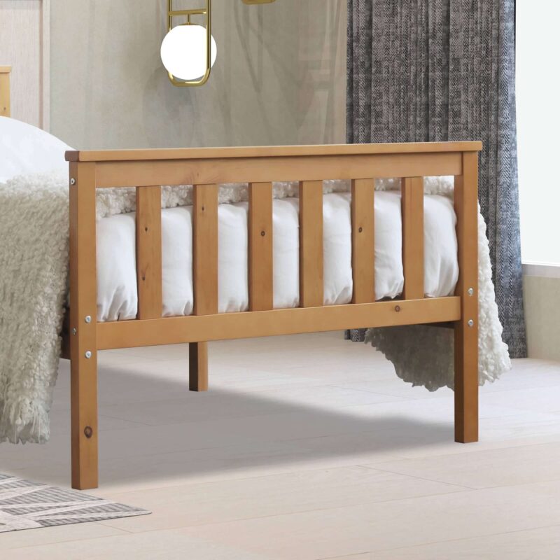 Flintshire Furniture Marnel Oak Wooden Bed The Home and Office Stores
