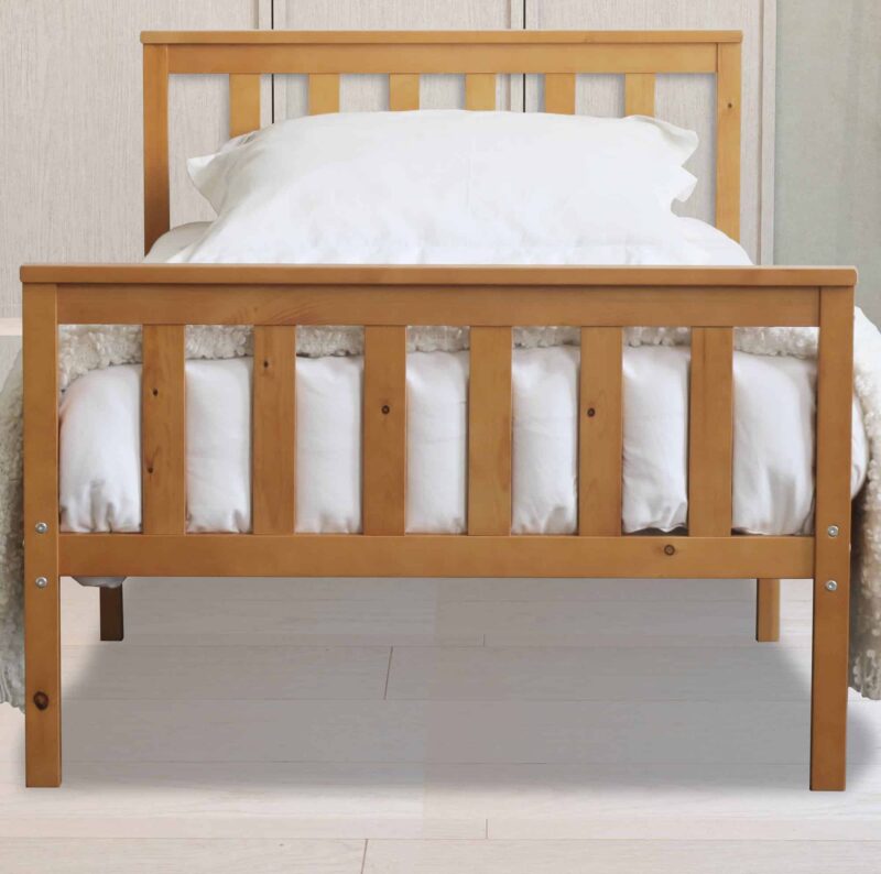 Flintshire Furniture Marnel Oak Wooden Bed The Home and Office Stores