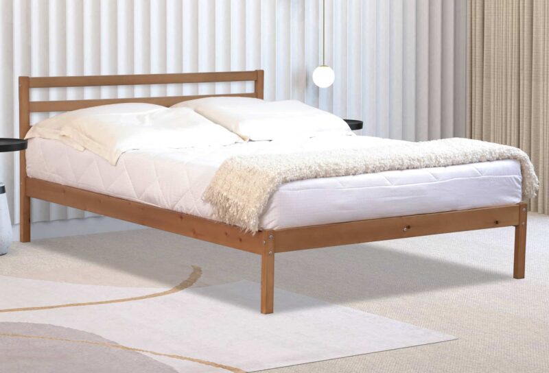 Flintshire Furniture Maxwell Oak Wooden Bed The Home and Office Stores