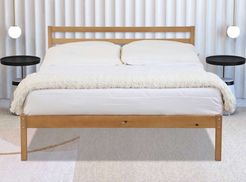 Flintshire Furniture Maxwell Oak Wooden Bed The Home and Office Stores
