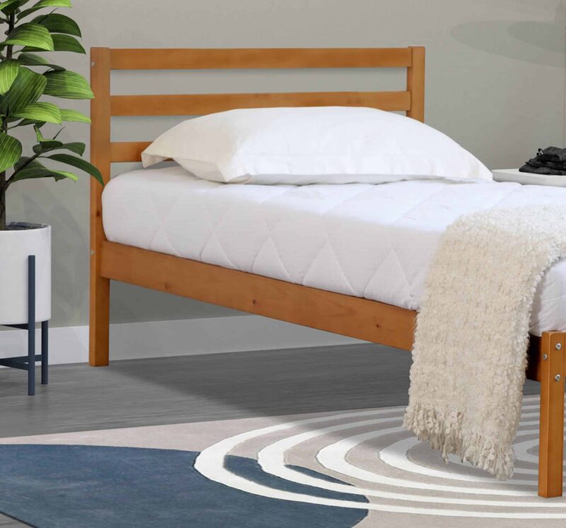 Flintshire Furniture Maxwell Oak Wooden Bed The Home and Office Stores