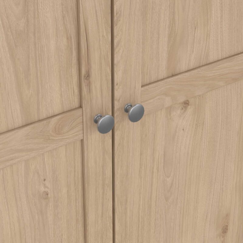 Furniture To Go Brande Oak 3 Door Wardrobe The Home and Office Stores