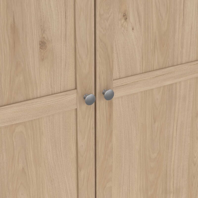 Furniture To Go Brande Oak 4 Door Wardrobe The Home and Office Stores