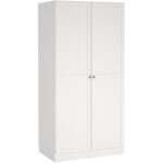 Furniture To Go Brande white 2 door wardrobe