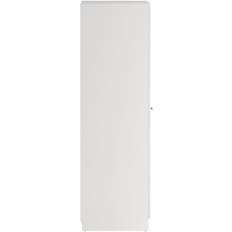 Furniture To Go Brande White 2 Door Wardrobe The Home and Office Stores