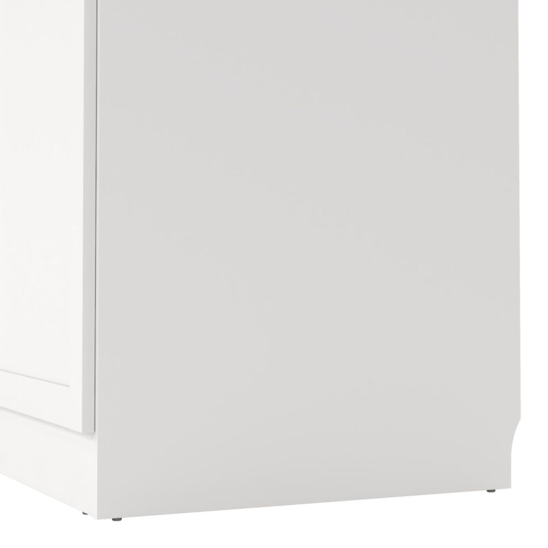 Furniture To Go Brande White 2 Door Wardrobe The Home and Office Stores