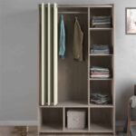 Furniture To Go Uppsala Open Oak Wardrobe The Home and Office Stores