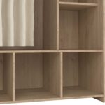 Furniture To Go Uppsala Open Oak Wardrobe The Home and Office Stores