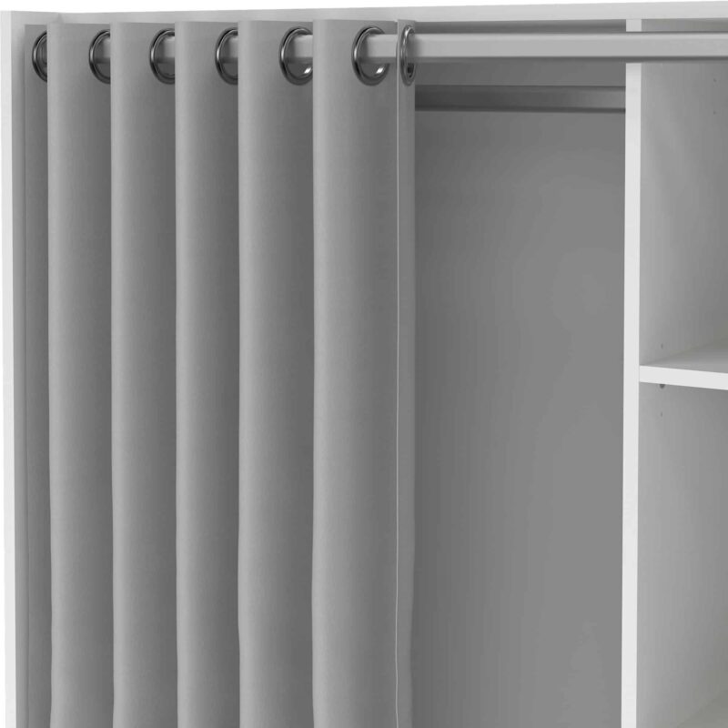 Furniture To Go Uppsala Open White Wardrobe The Home and Office Stores