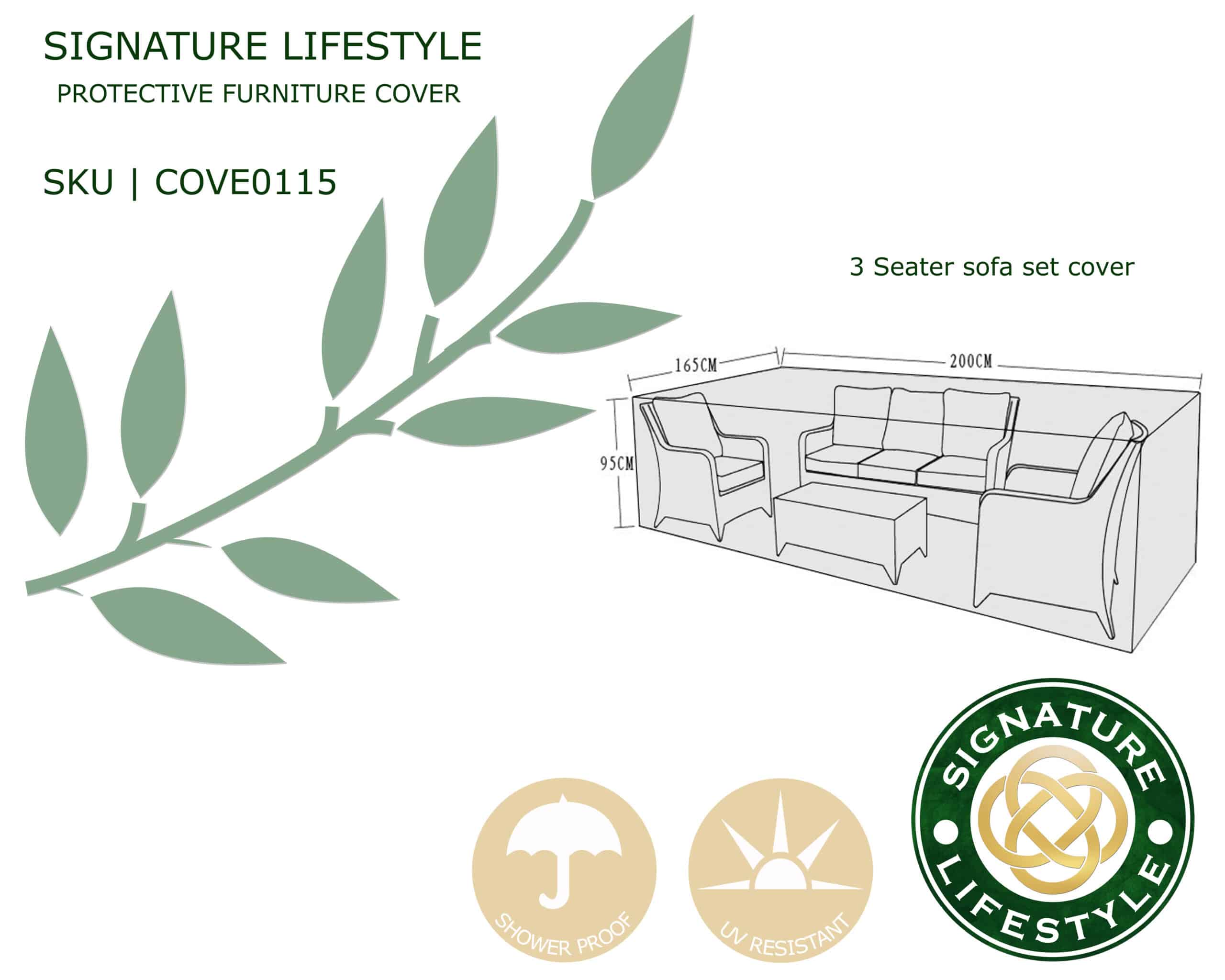 signature weave protective cover cove0115