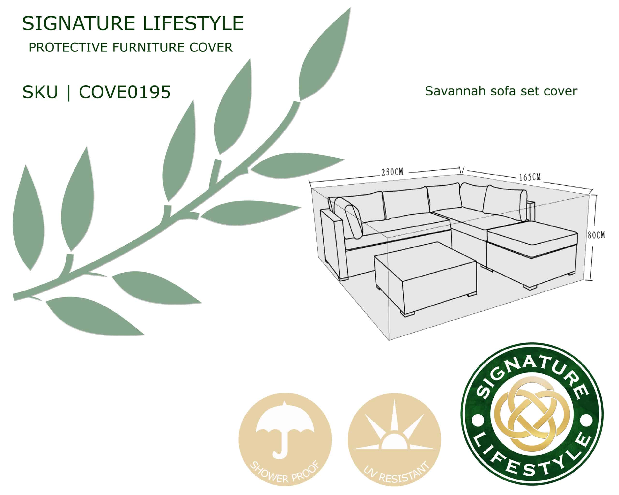 signature weave protective cover cove0195