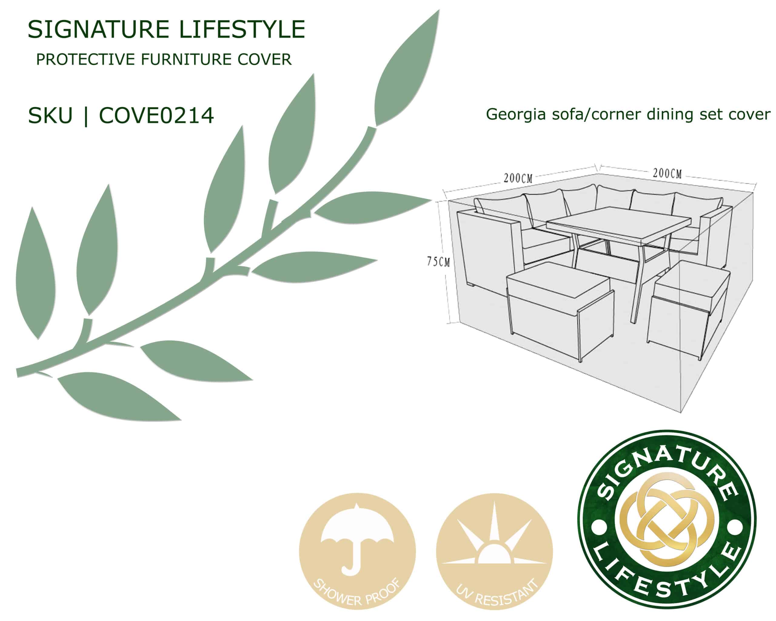 signature weave protective cover cove0214