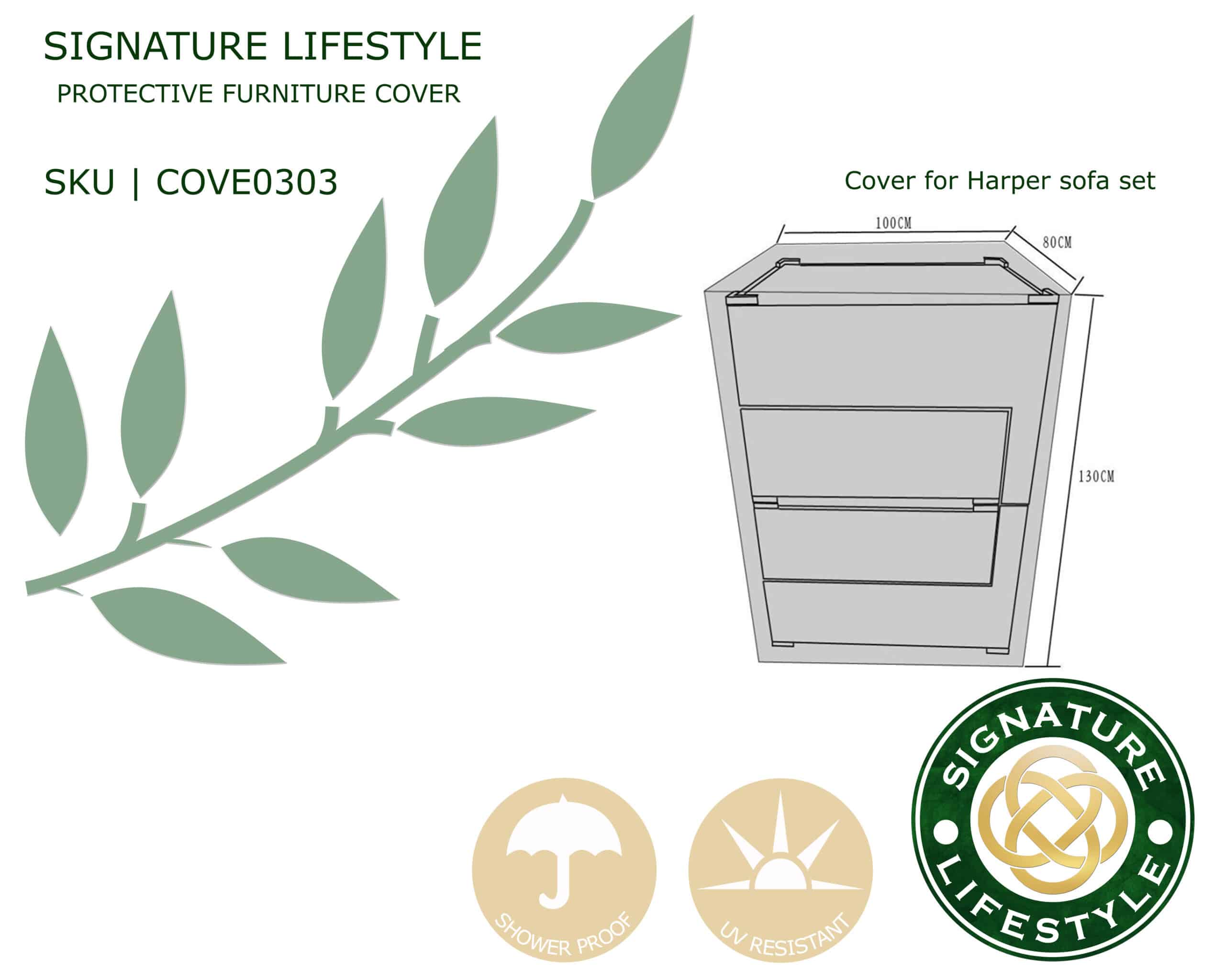 signature weave protective cover cove0303