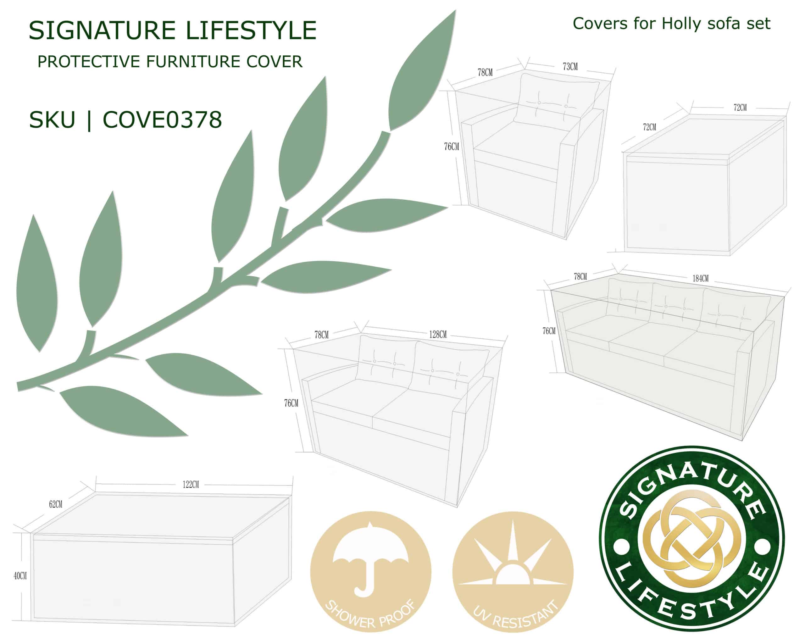 signature weave protective cover cove0378