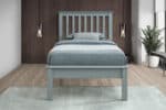 Flintshire Furniture Rossett Grey Wooden Bed The Home and Office Stores