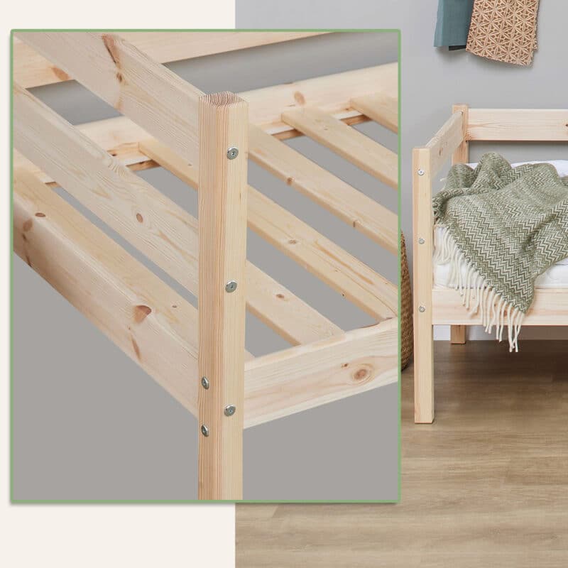 Hoppekids Shorty Daybed Natural The Home and Office Stores