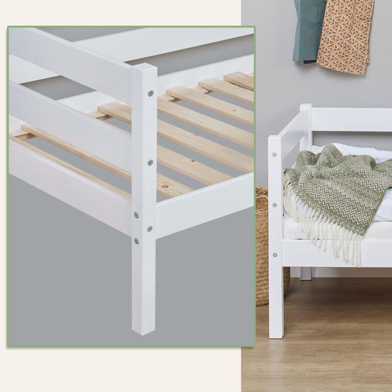 Hoppekids Shorty Daybed White The Home and Office Stores