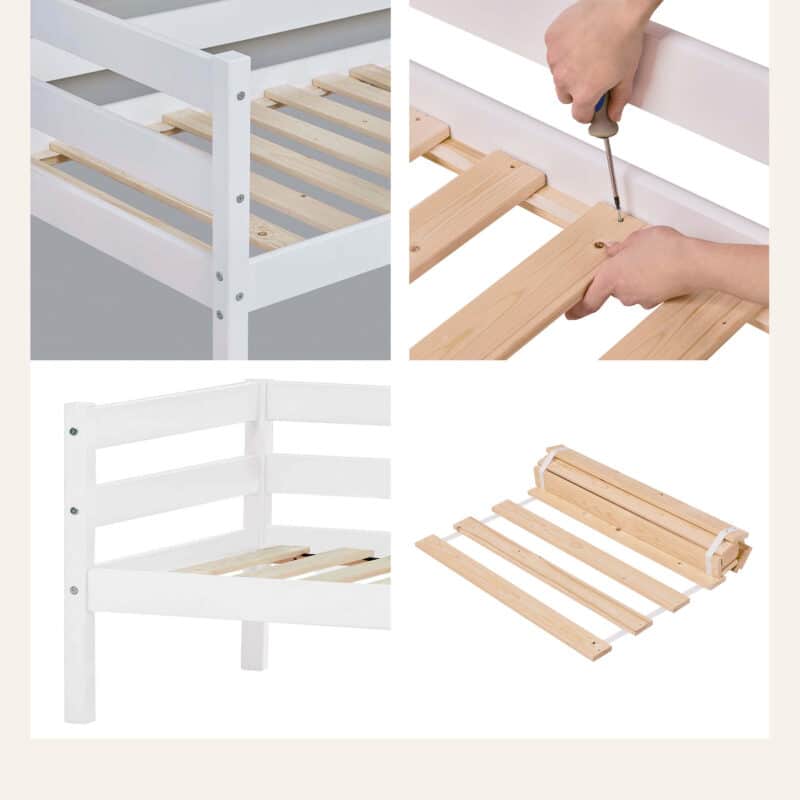 Hoppekids Shorty Daybed White The Home and Office Stores