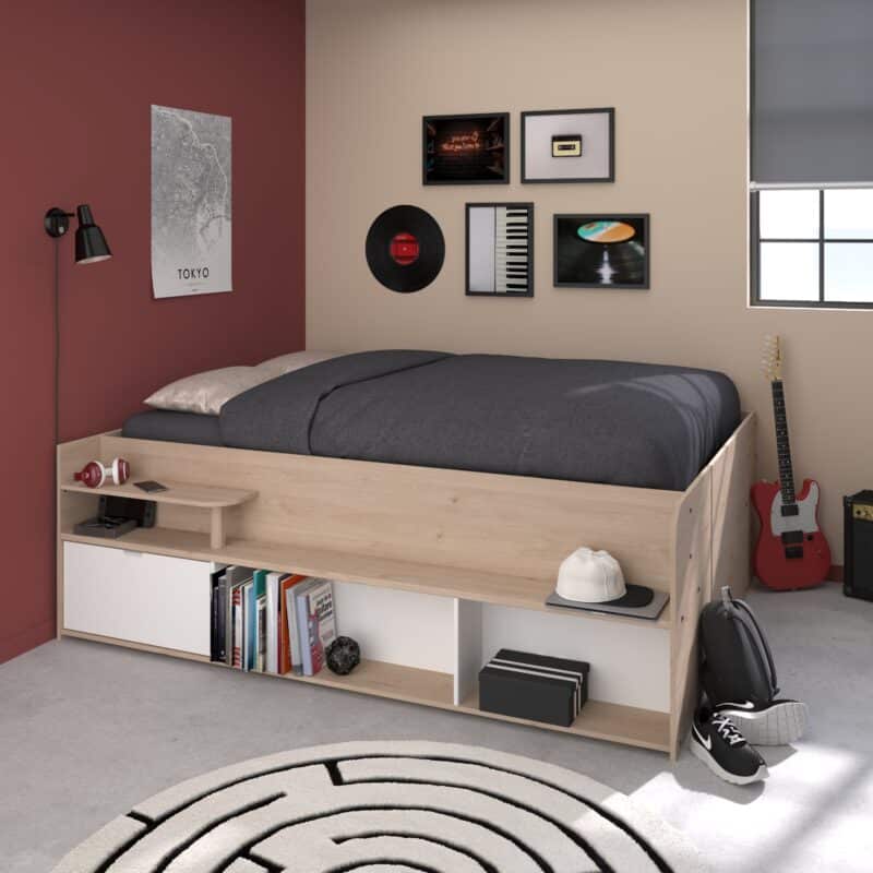 Parisot Travel 3 Ottoman Storage Bed The Home and Office Stores