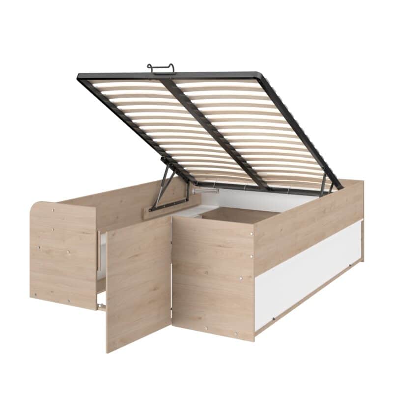 Parisot Travel 3 Ottoman Storage Bed The Home and Office Stores