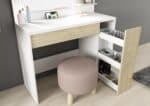 Trasman Glamour Beauty Bar Dressing Table The Home and Office Stores