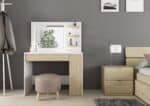 Trasman Glamour Beauty Bar Dressing Table The Home and Office Stores