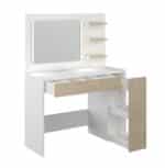 Trasman Glamour Beauty Bar Dressing Table The Home and Office Stores
