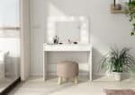 Trasman Hollywood Beauty Bar Dressing Table The Home and Office Stores