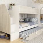 Trasman Kids Easy Bunkbed with Staircase
