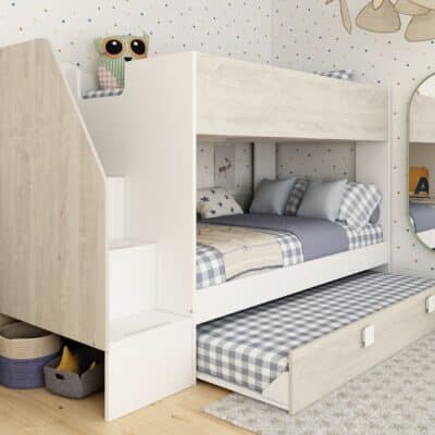 Trasman Kids Easy bunkbed with staircase