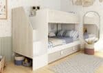 Trasman Kids Easy Bunkbed with Staircase The Home and Office Stores