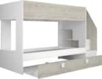 Trasman Kids Easy Bunkbed with Staircase The Home and Office Stores