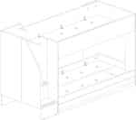 Trasman Kids Easy Bunkbed with Staircase The Home and Office Stores