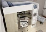 Trasman Kids Flow High Sleeper Bed The Home and Office Stores