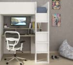 Trasman Kids Flow High Sleeper Bed The Home and Office Stores