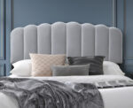 Flintshire Furniture Hope Grey Fabric Bed The Home and Office Stores