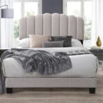 Flintshire Furniture Hope Pebble Fabric Bed