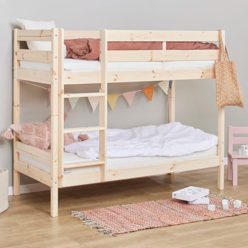 The Hoppekids Shorty bunk bed natural