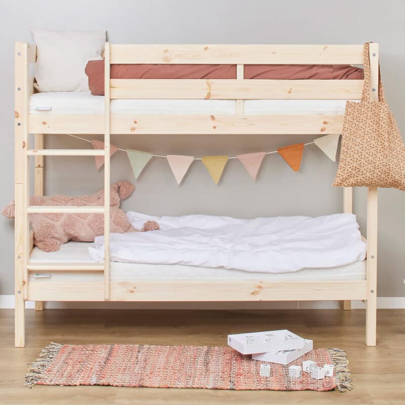 Hoppekids Shorty Bunk Bed Natural The Home and Office Stores